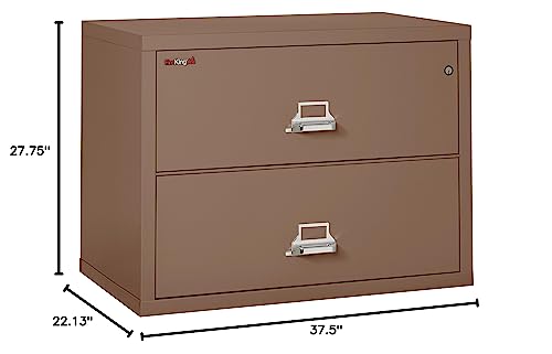 FireKing Lateral 4 Drawer Legal and Letter Fire Safe File Cabinet