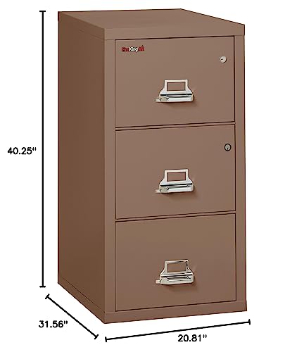 Fireking Legal Safe-in-A-File Fireproof Vertical File Cabinet