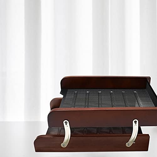 Metal Mesh Desk Organizer, White