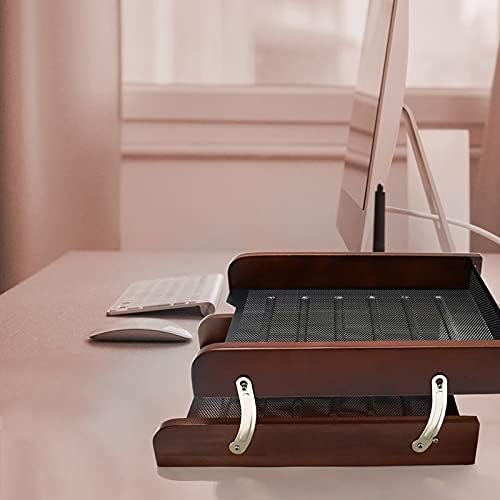 Metal Mesh Desk Organizer, White