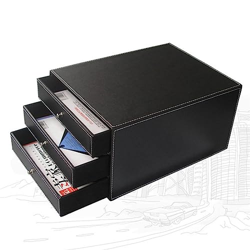 Office Accessories Desk Gift Set Card Holder Large File Rack