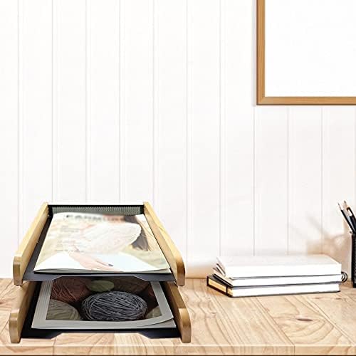 Metal Mesh Desk Organizer, White