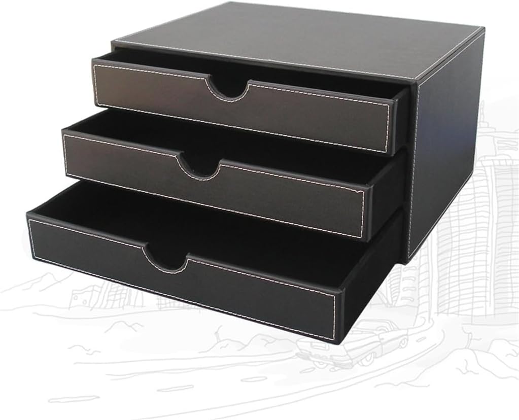 5 Pcs Office Stationery Desk Organizer Set File Rack Desktop