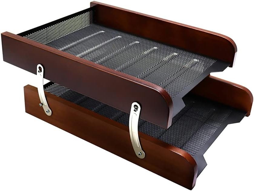 Metal Mesh Desk Organizer, White