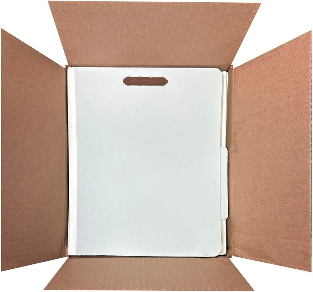 Amazon Basics Sturdy 10-Pack Letter Size Pressboard File