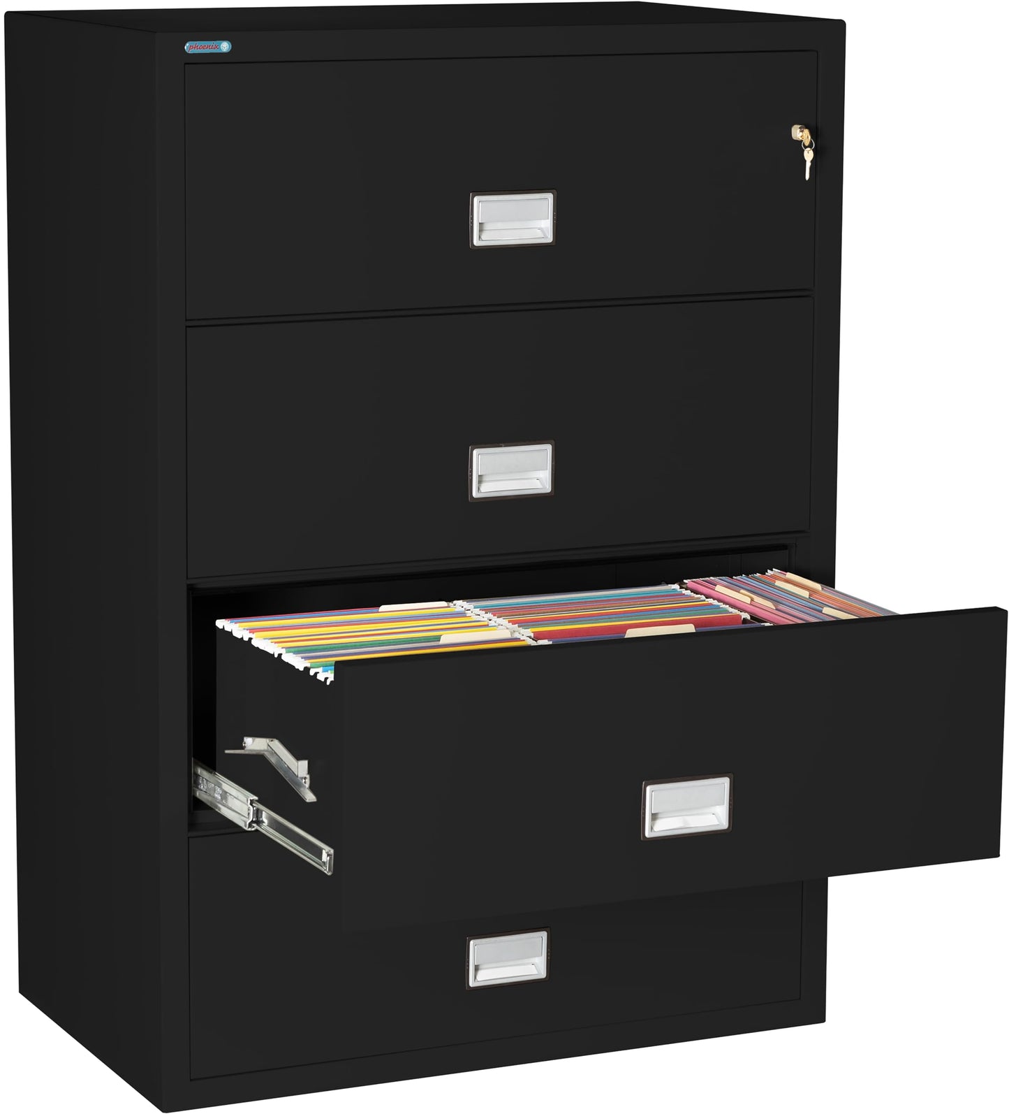 44 inch 4-Drawer Lateral Fireproof File Cabinet