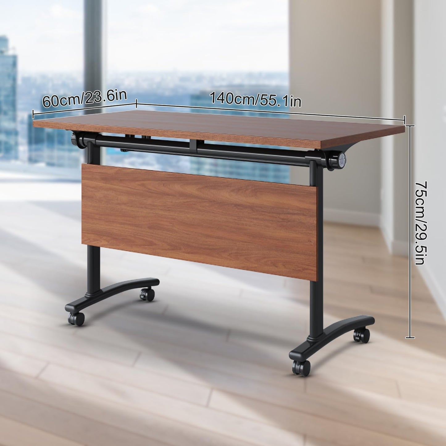 4 Pack Folding Conference Table Conference Room Table Meeting Table