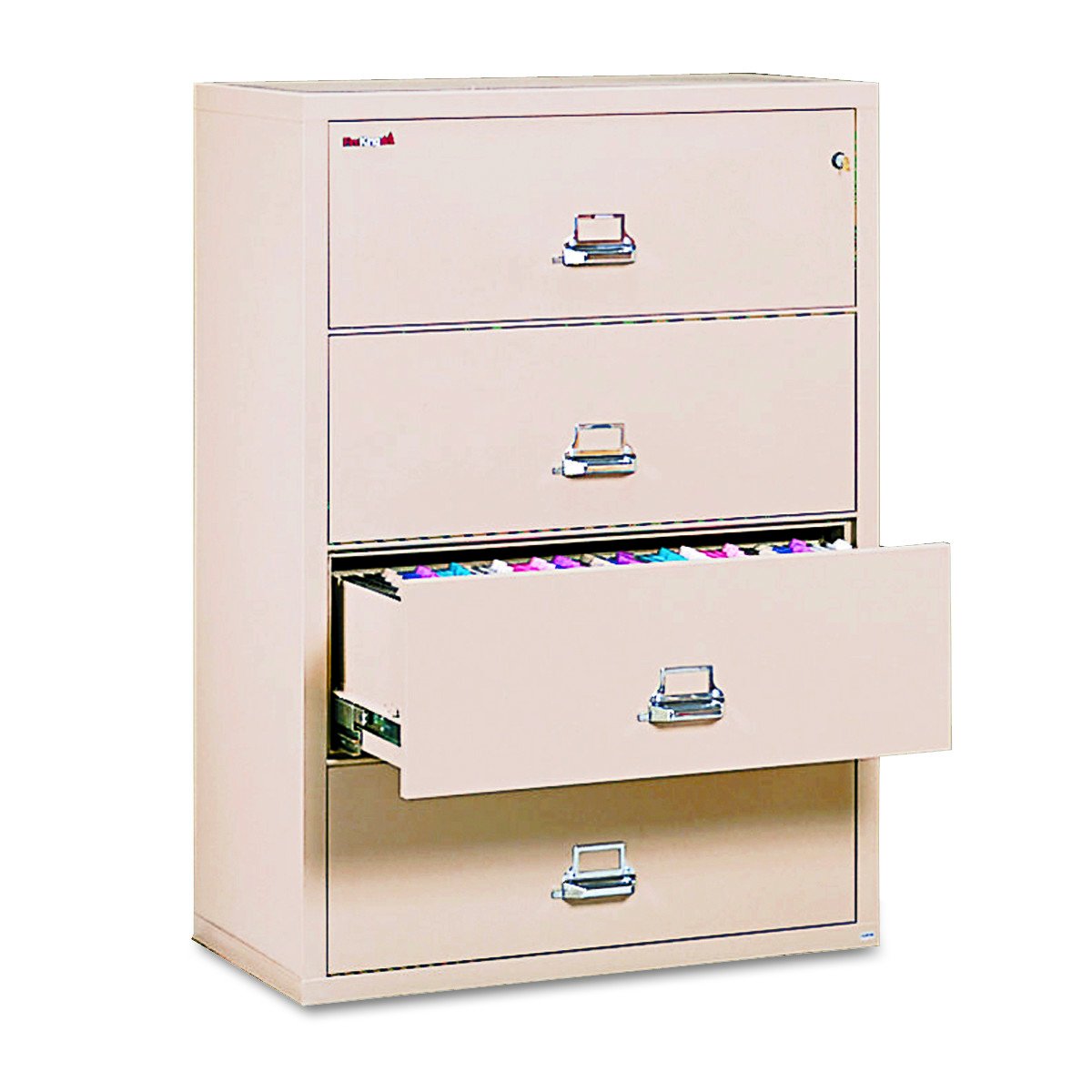 FireKing Lateral 4 Drawer Legal and Letter Fire Safe File Cabinet