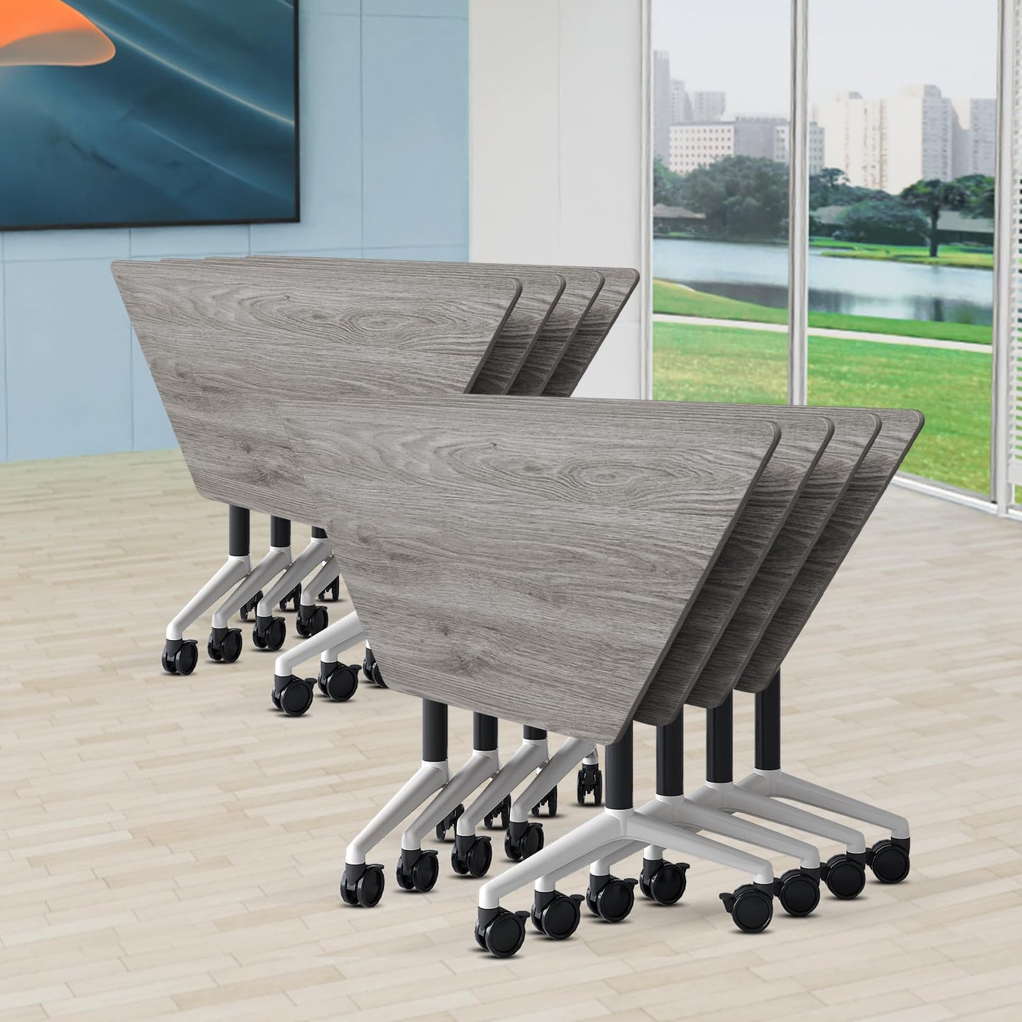 Mobile Folding Conference Table