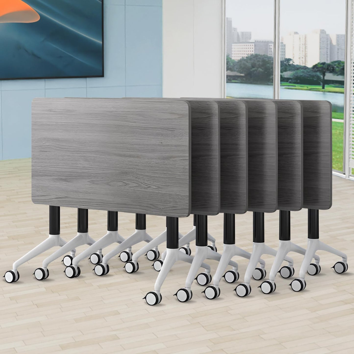 Mobile Folding Conference Table
