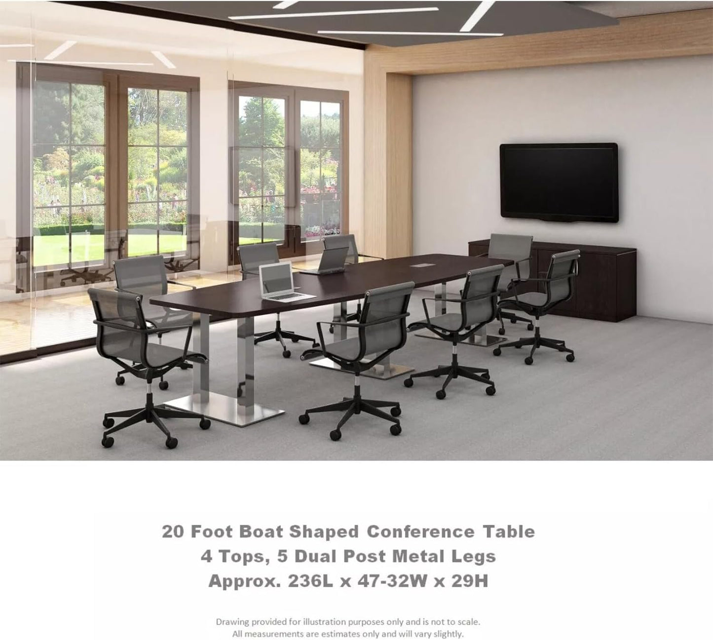 20FT Executive Conference Table