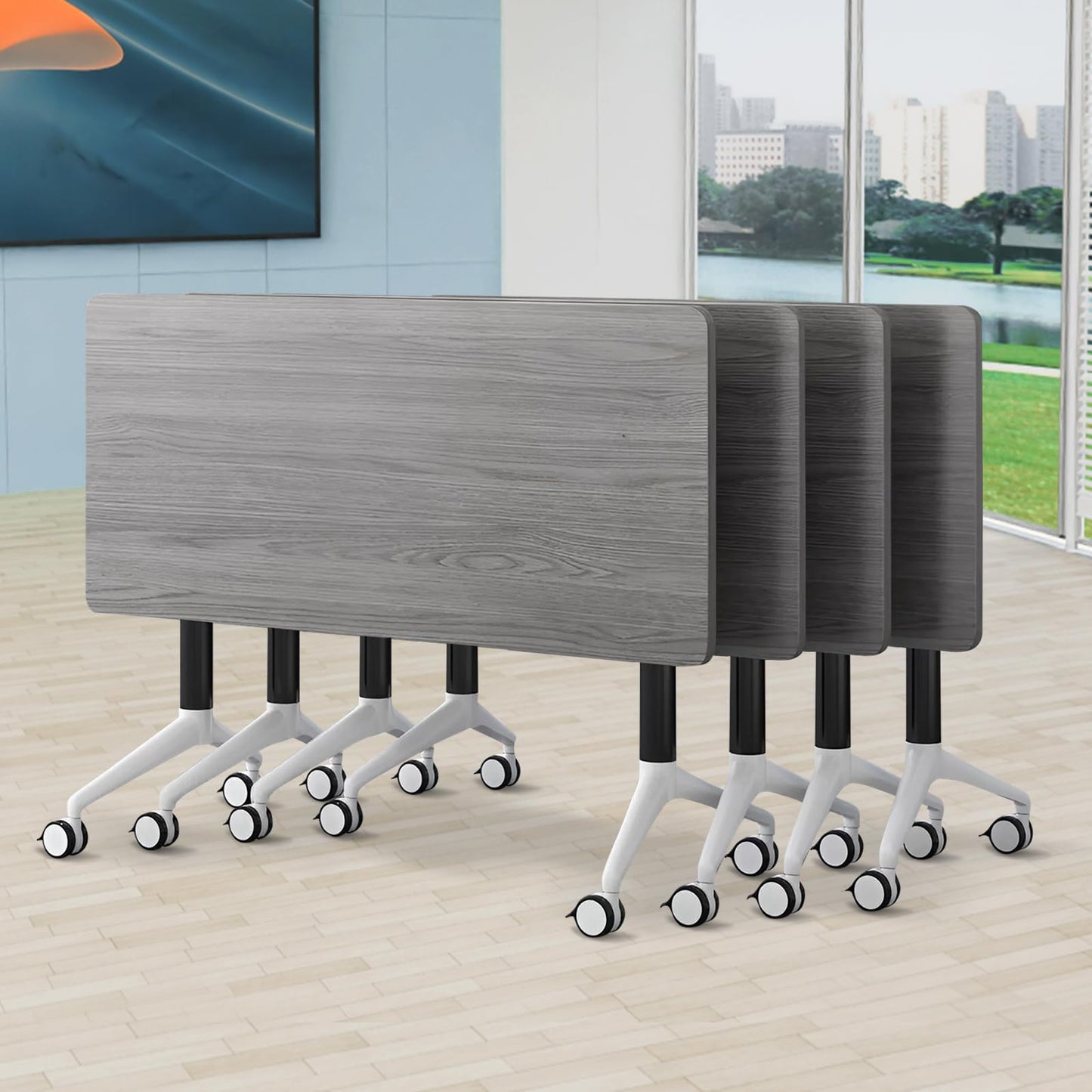 Mobile Folding Conference Table