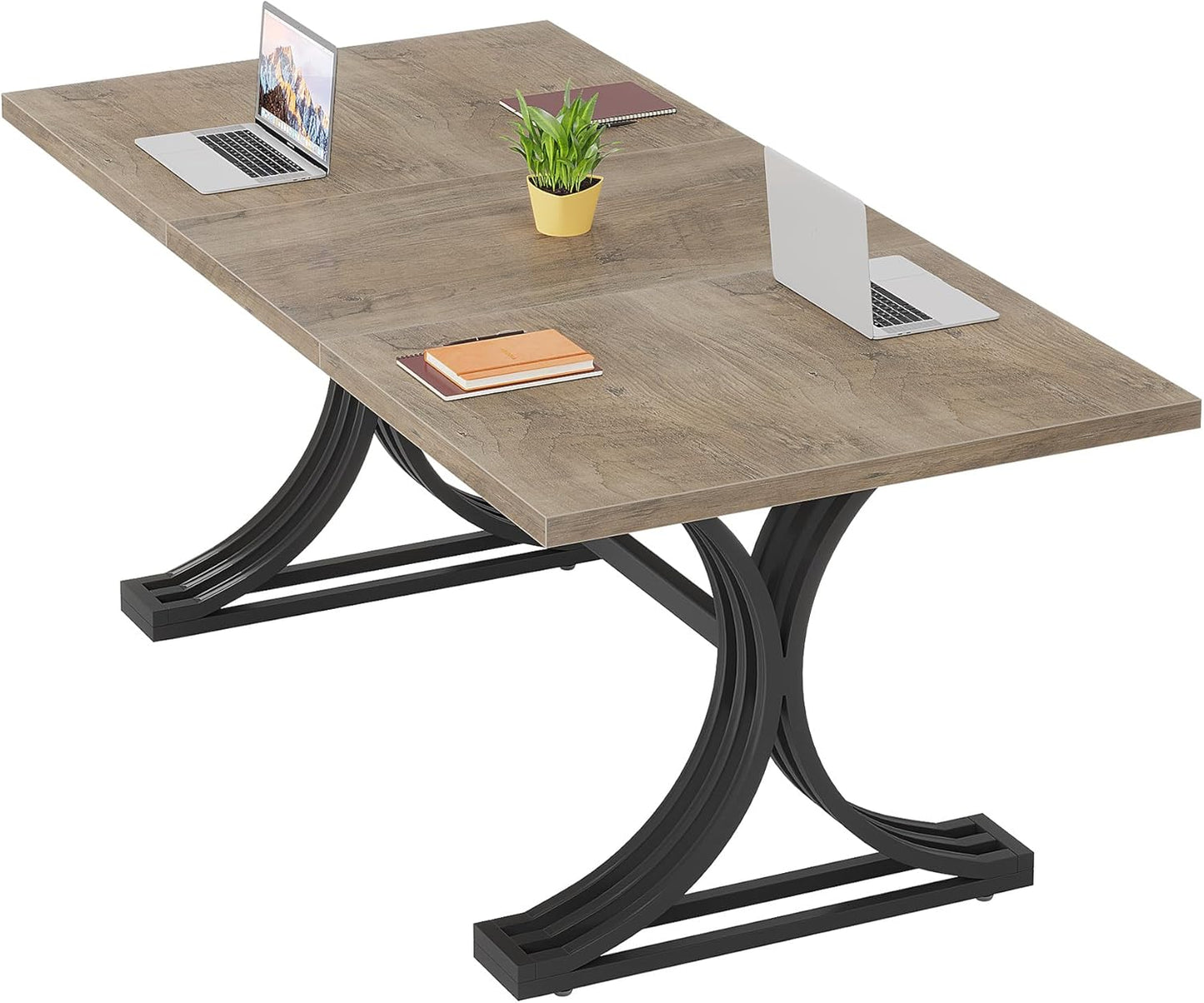 Tribesigns 5FT Small Conference Table for 4 to 6, Modern Meeting Table