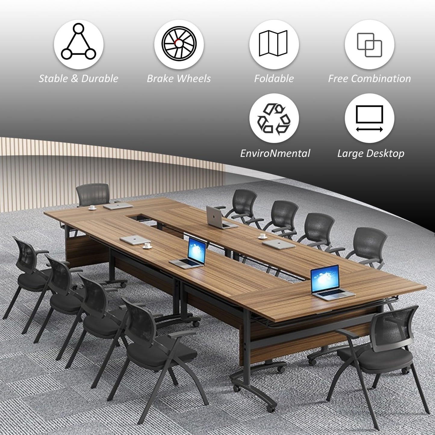 Folding Conference Table,Mobile Conference Room Tables