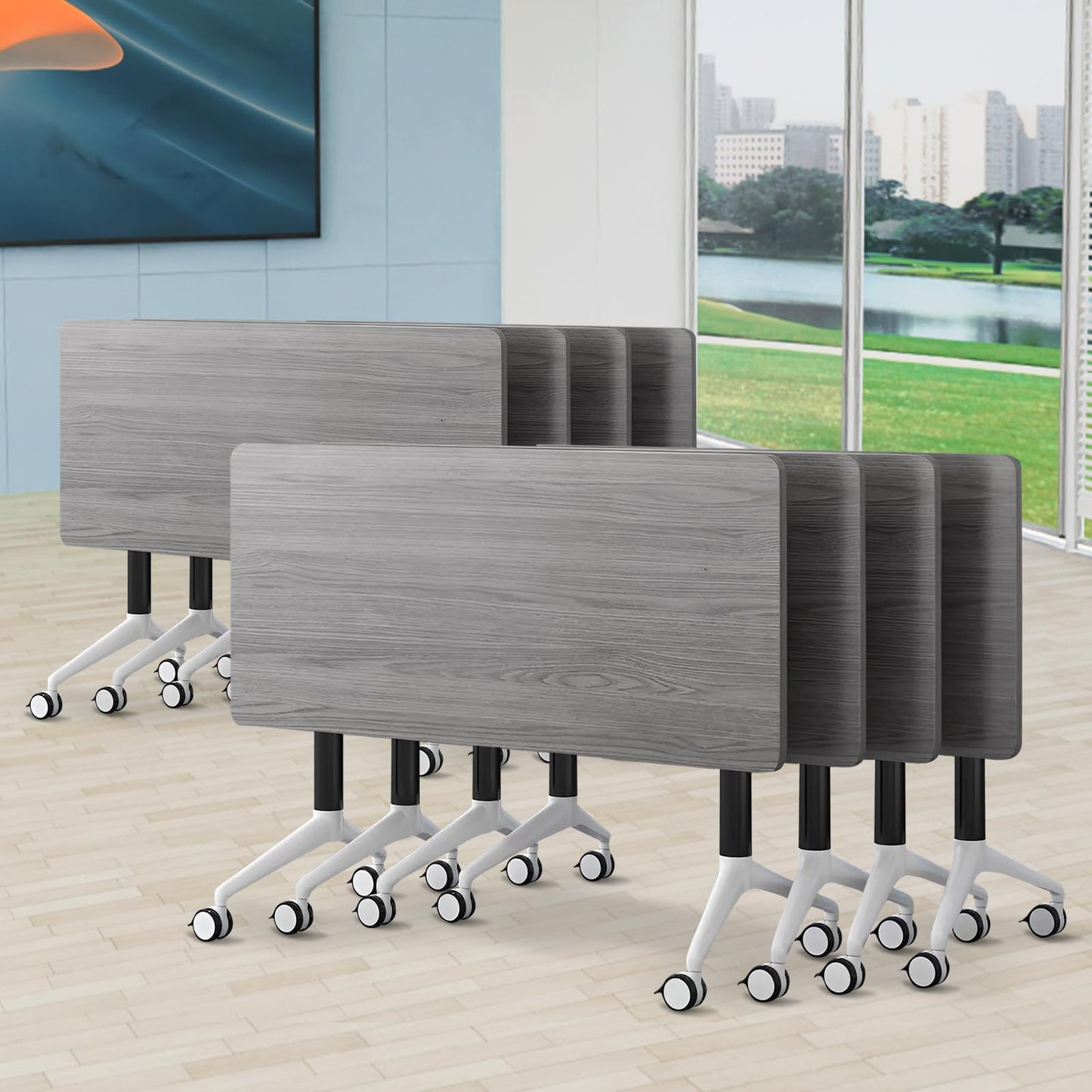 Mobile Folding Conference Table