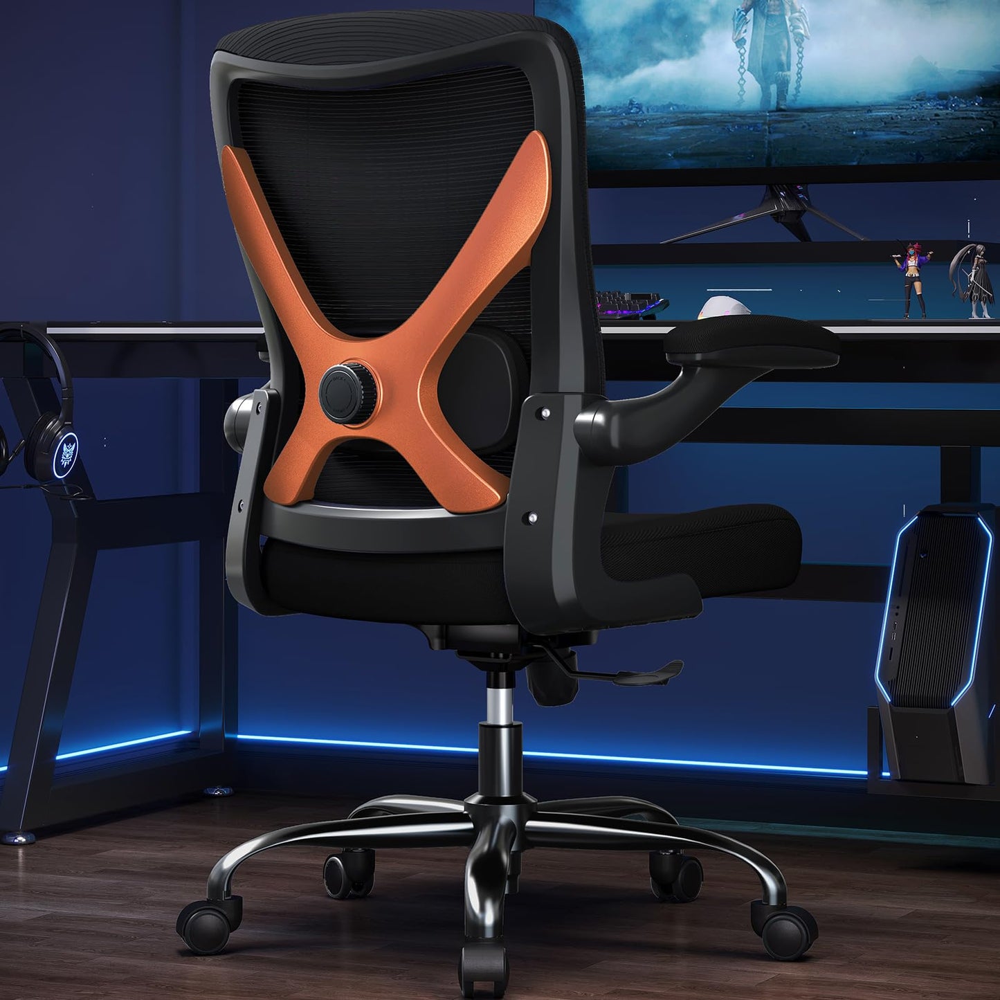 X-Shaped Ergonomic Office Chair