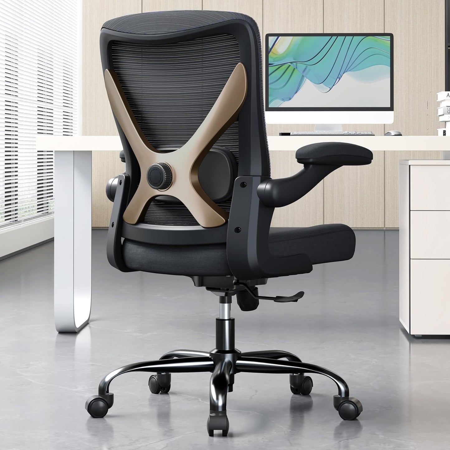 X-Shaped Ergonomic Office Chair