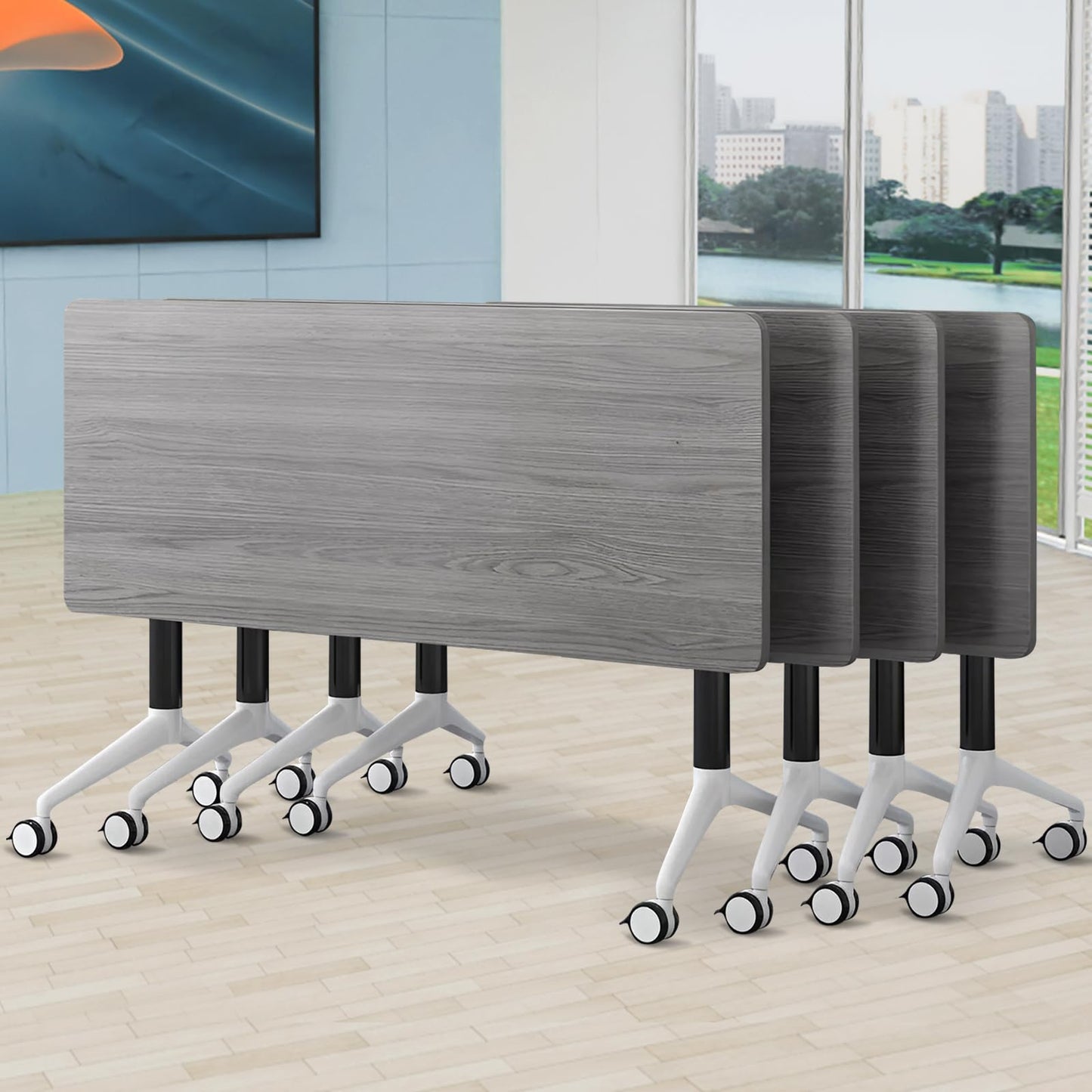 Mobile Folding Conference Table