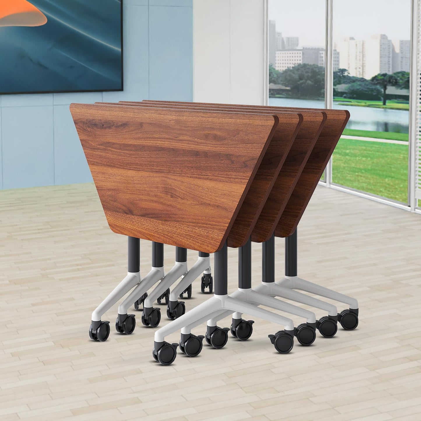 Mobile Folding Conference Table