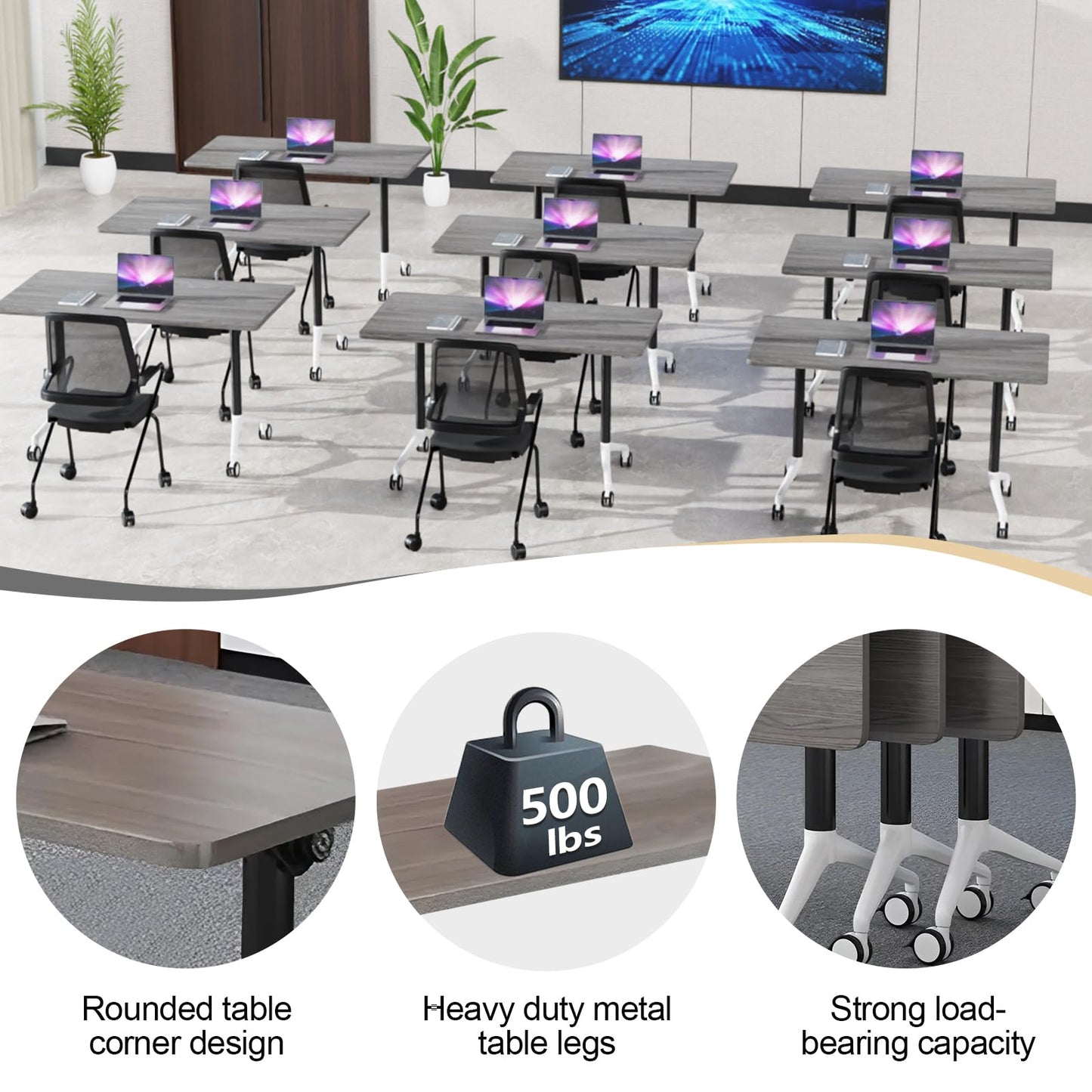Foldable Conference Table