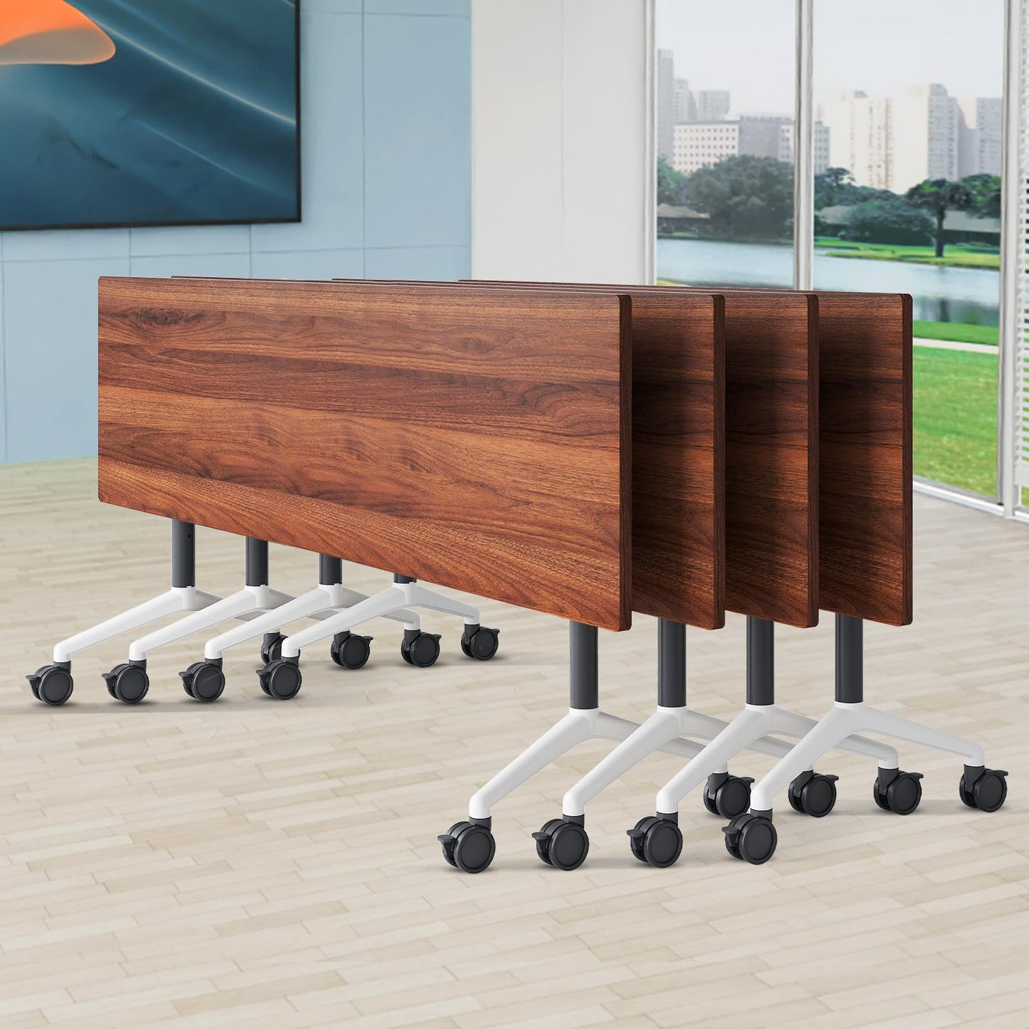 Mobile Folding Conference Table