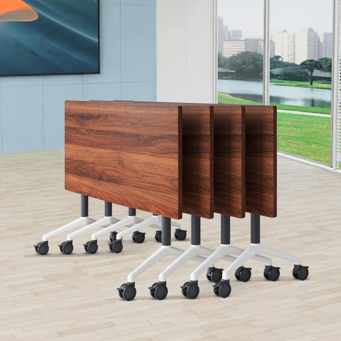 Mobile Folding Conference Table