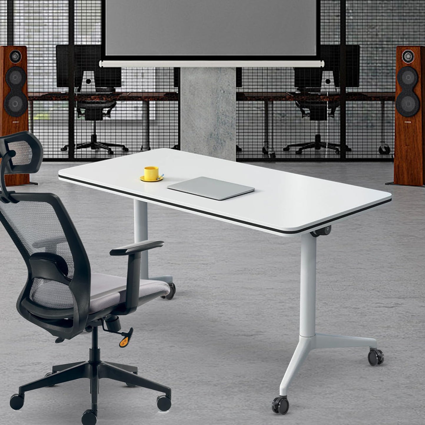 Flip-Top Conference Table