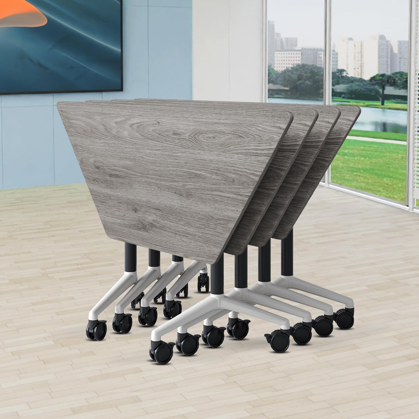Mobile Folding Conference Table