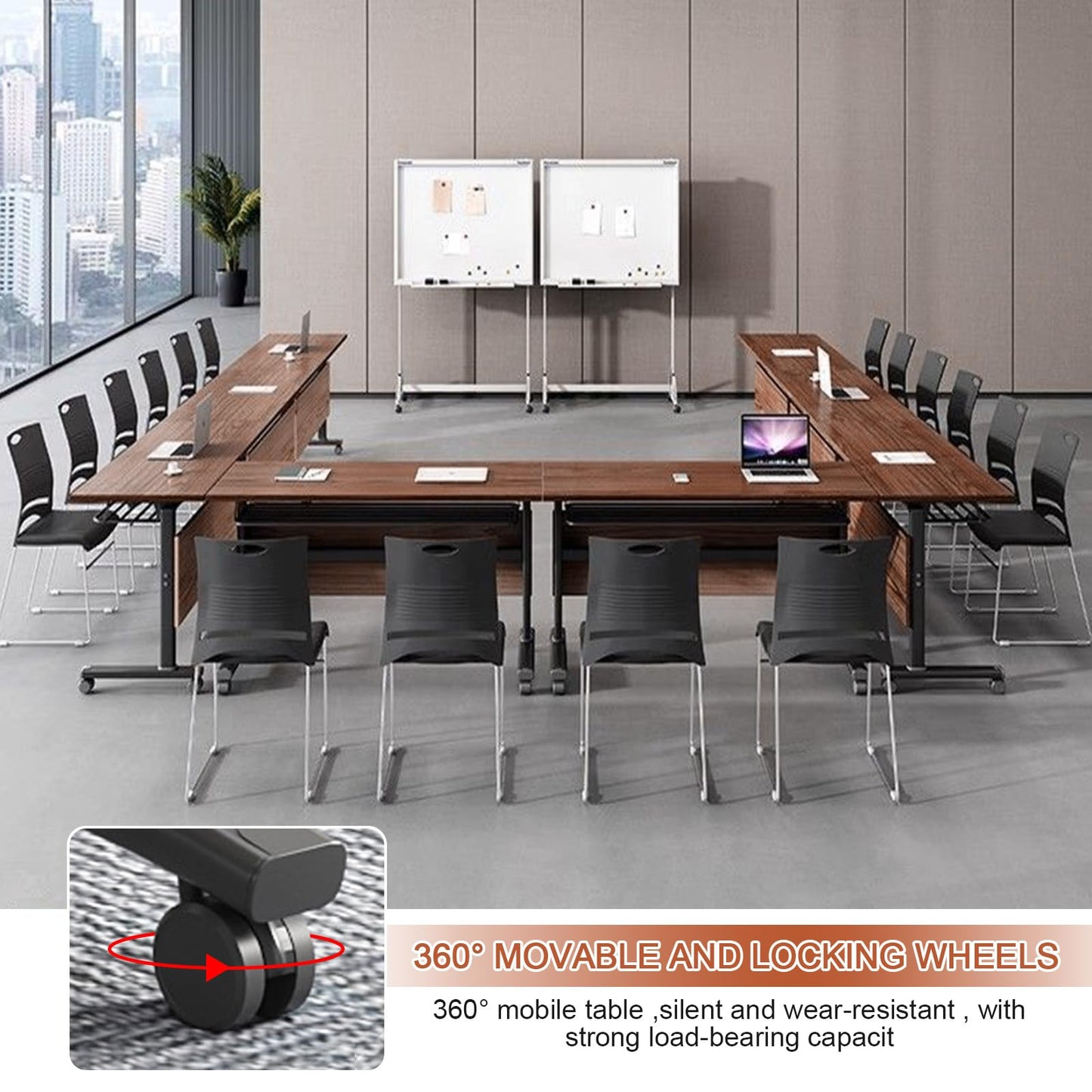 Folding Conference Table, 2-10 People Conference Room Tables