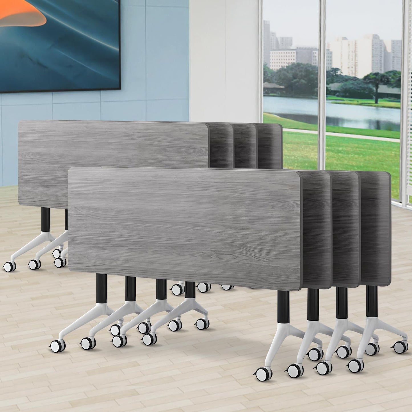 Mobile Folding Conference Table