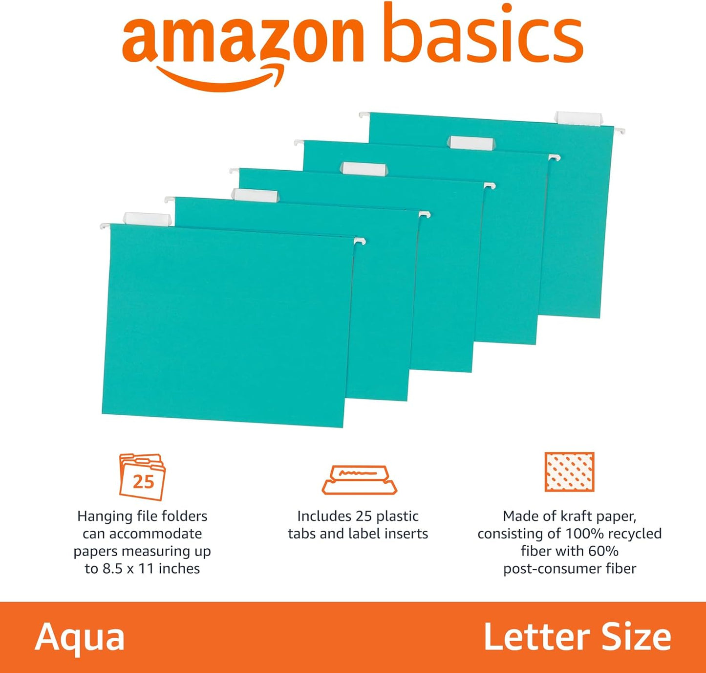 Amazon Basics Hanging File Folders