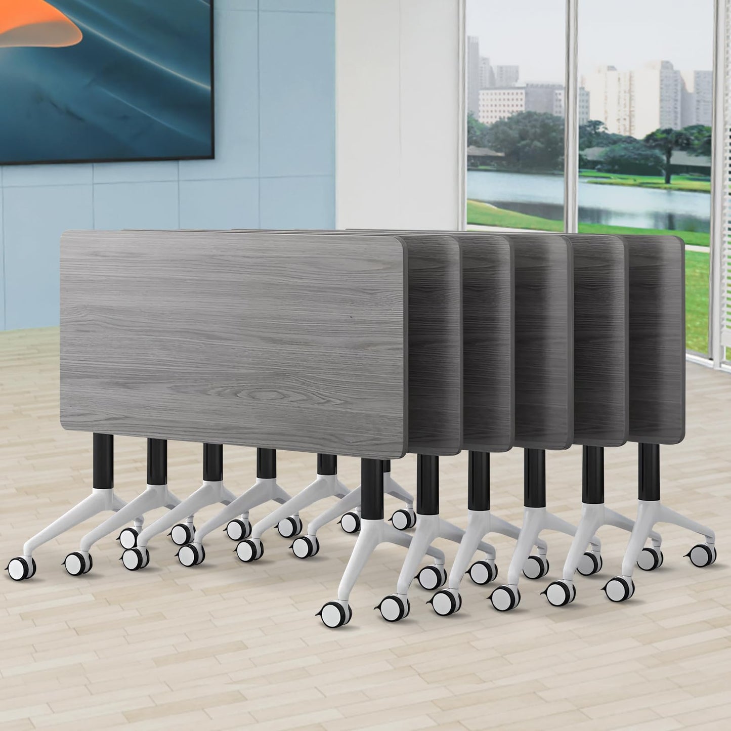 Mobile Folding Conference Table