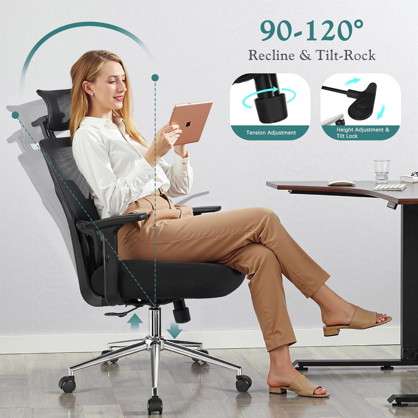 VECELO Mesh Office Chair