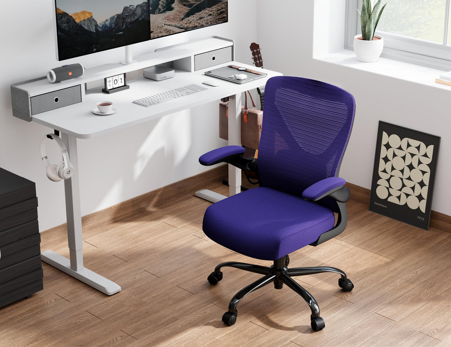 X-Shaped Ergonomic Office Chair