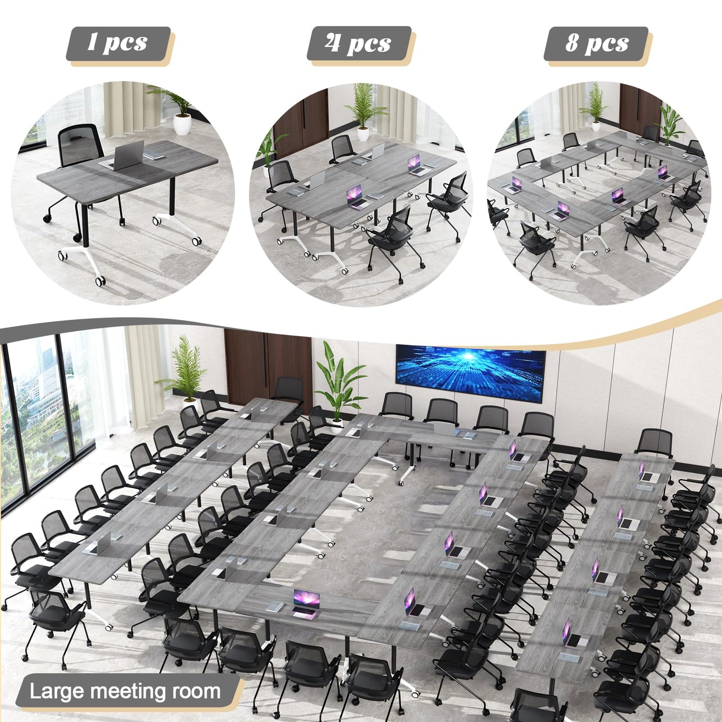 Foldable Conference Table