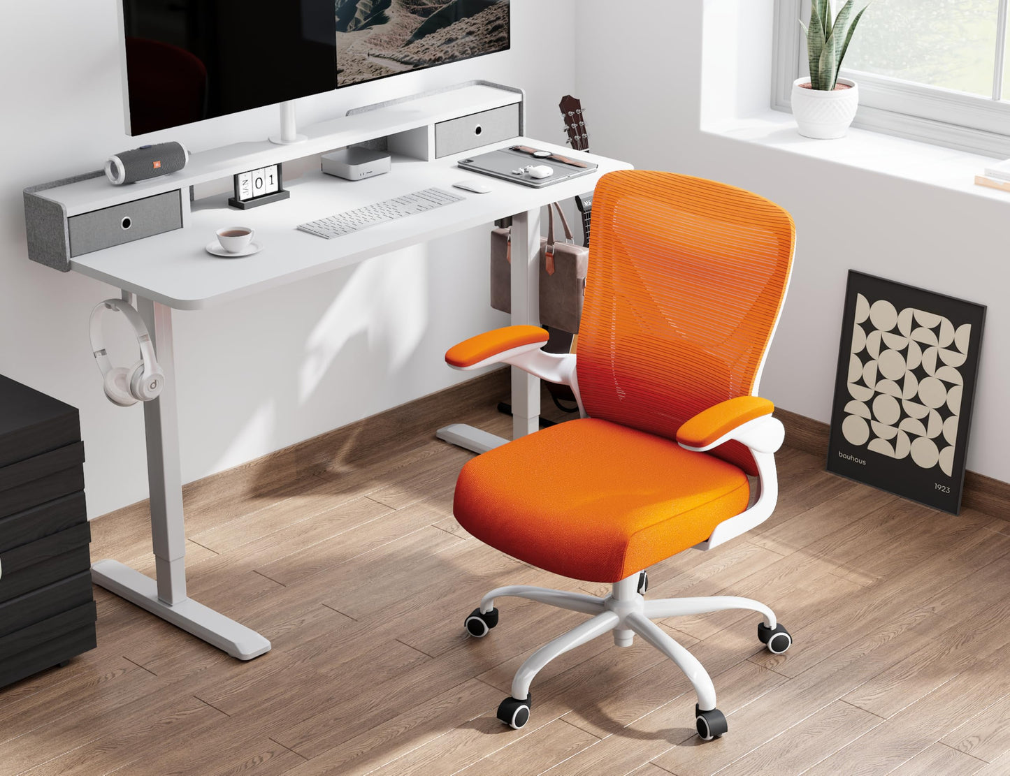 X-Shaped Ergonomic Office Chair