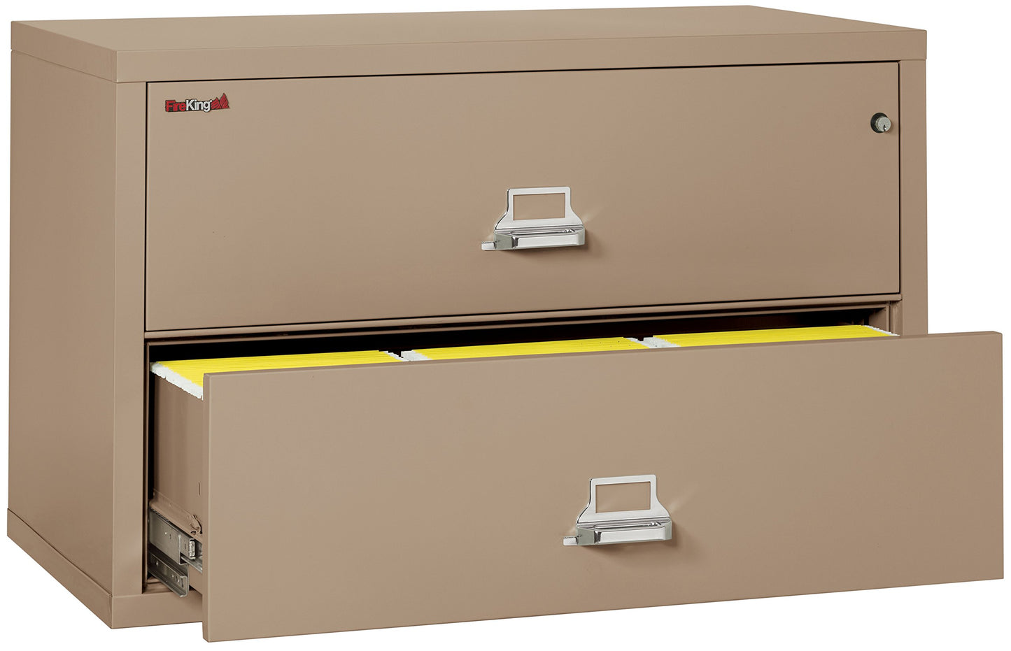FireKing Lateral 4 Drawer Legal and Letter Fire Safe File Cabinet
