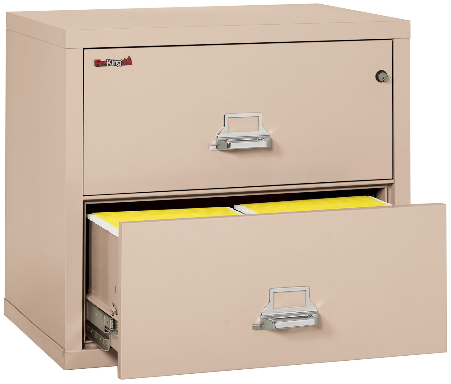 FireKing Lateral 4 Drawer Legal and Letter Fire Safe File Cabinet