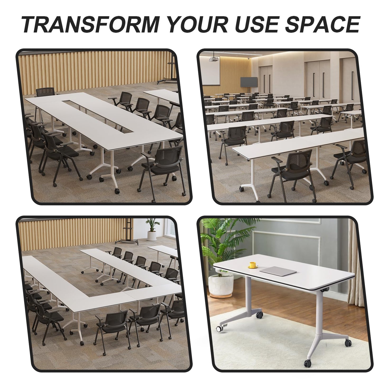 Flip-Top Conference Table