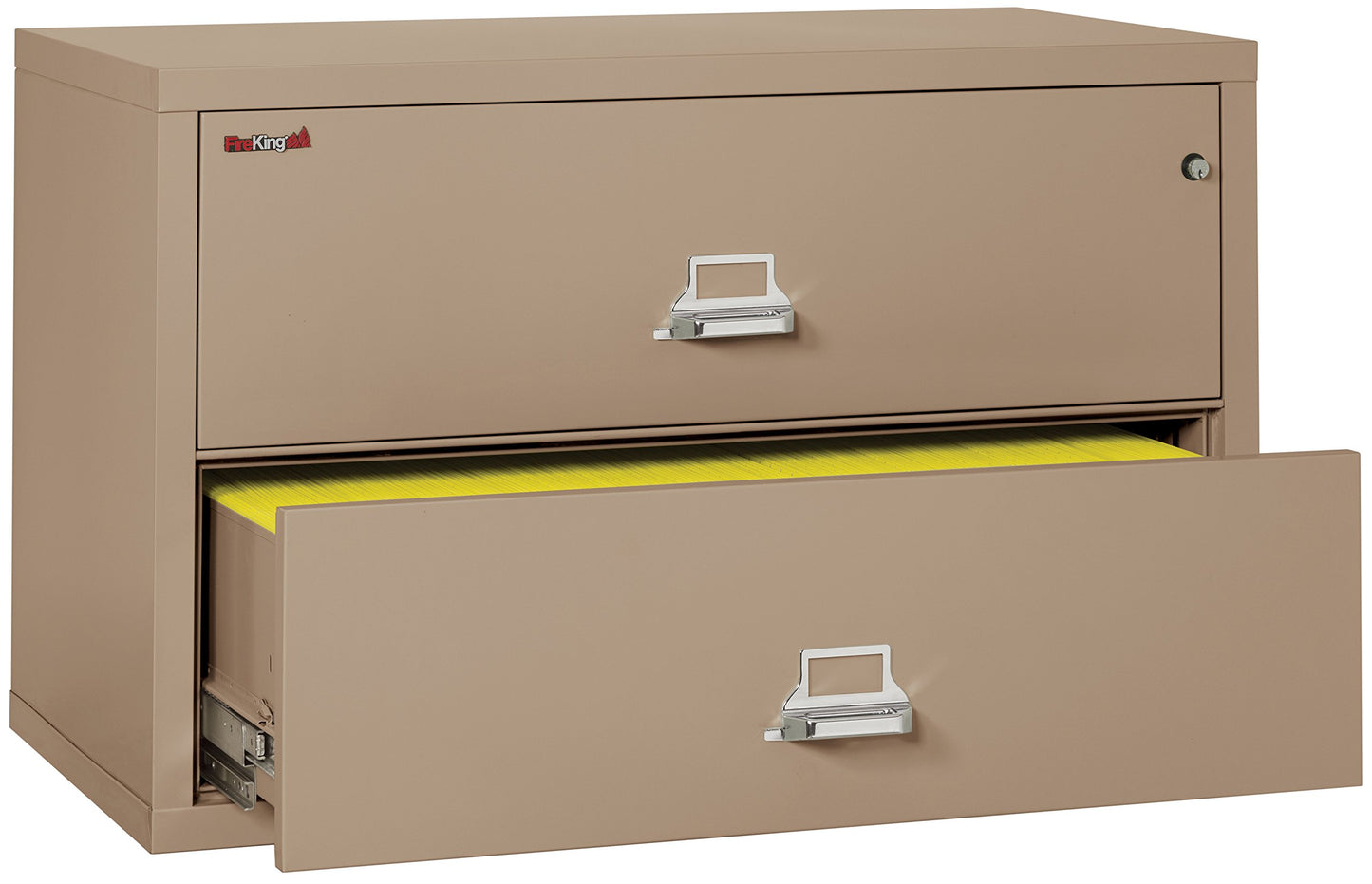 FireKing Lateral 4 Drawer Legal and Letter Fire Safe File Cabinet
