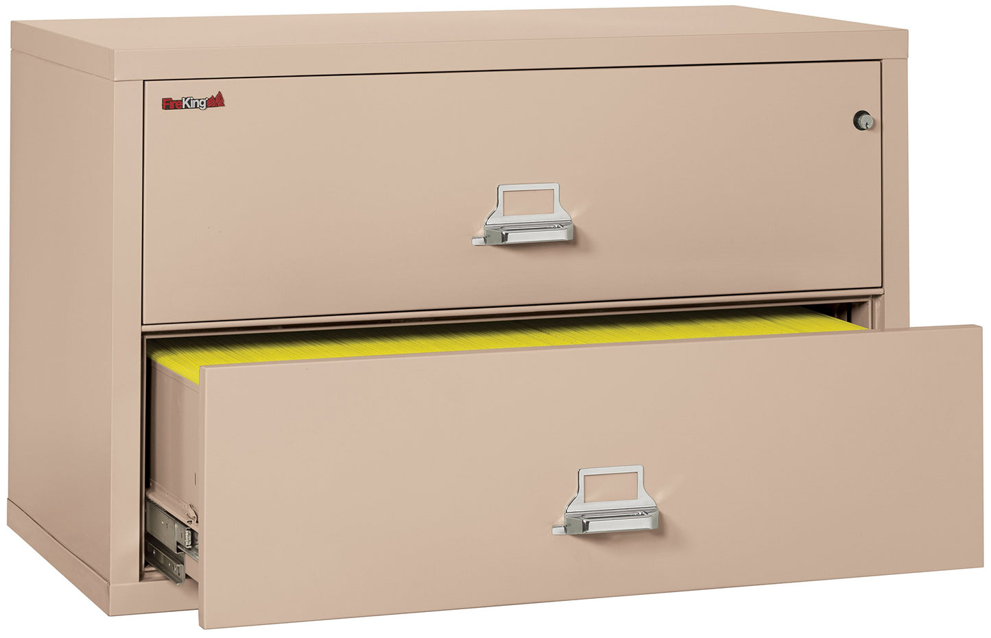FireKing Lateral 4 Drawer Legal and Letter Fire Safe File Cabinet
