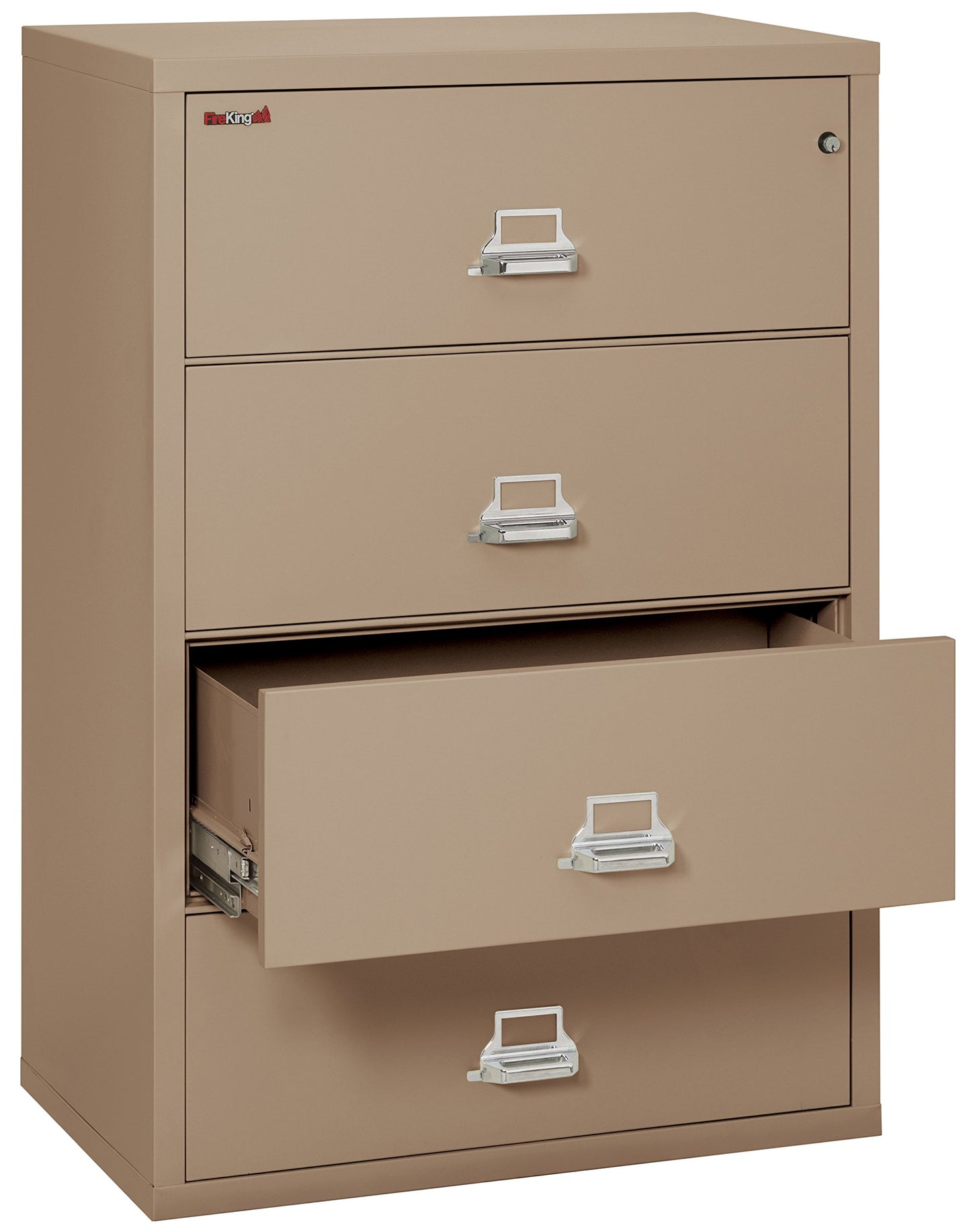 FireKing Lateral 4 Drawer Legal and Letter Fire Safe File Cabinet