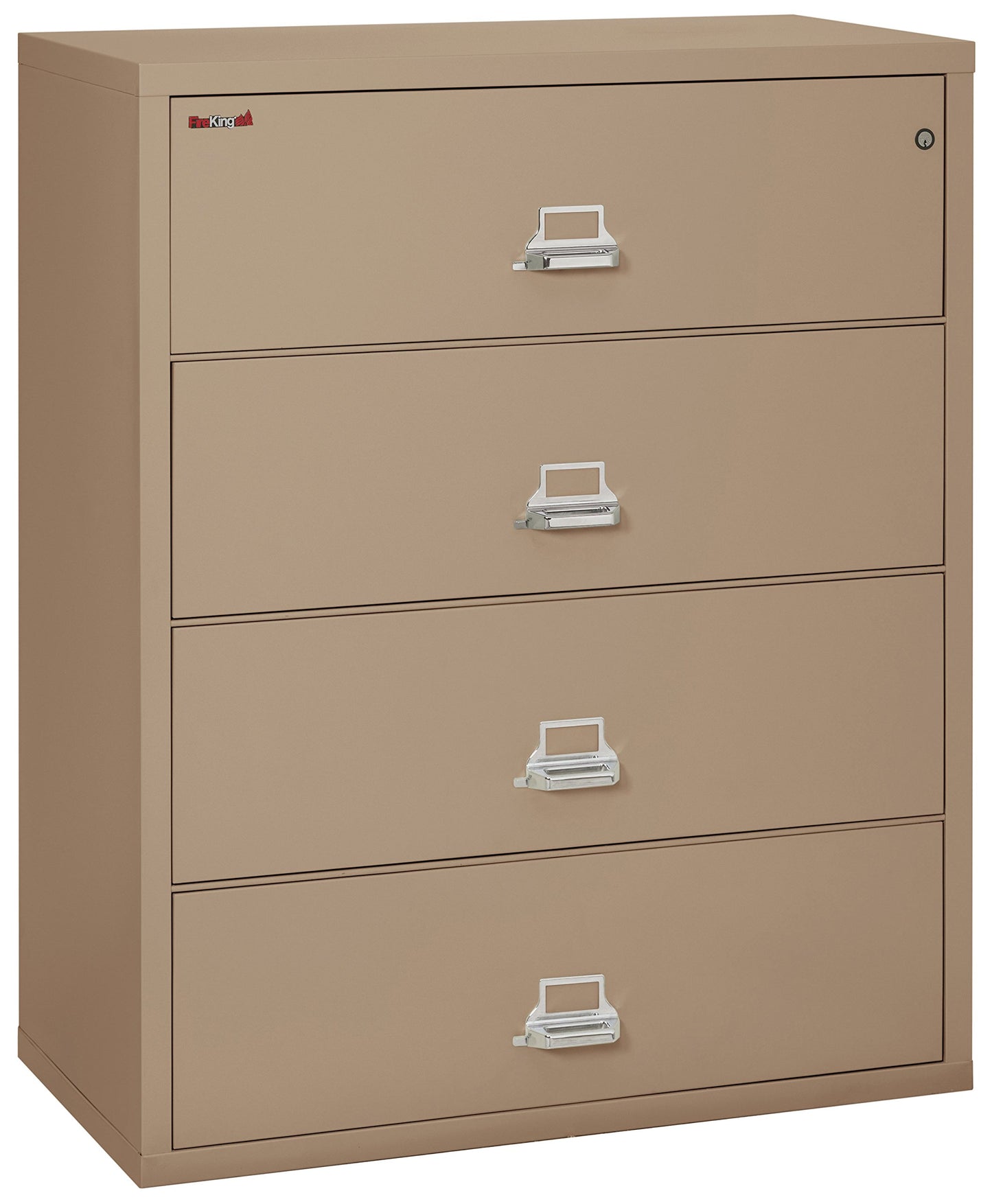 FireKing Lateral 4 Drawer Legal and Letter Fire Safe File Cabinet