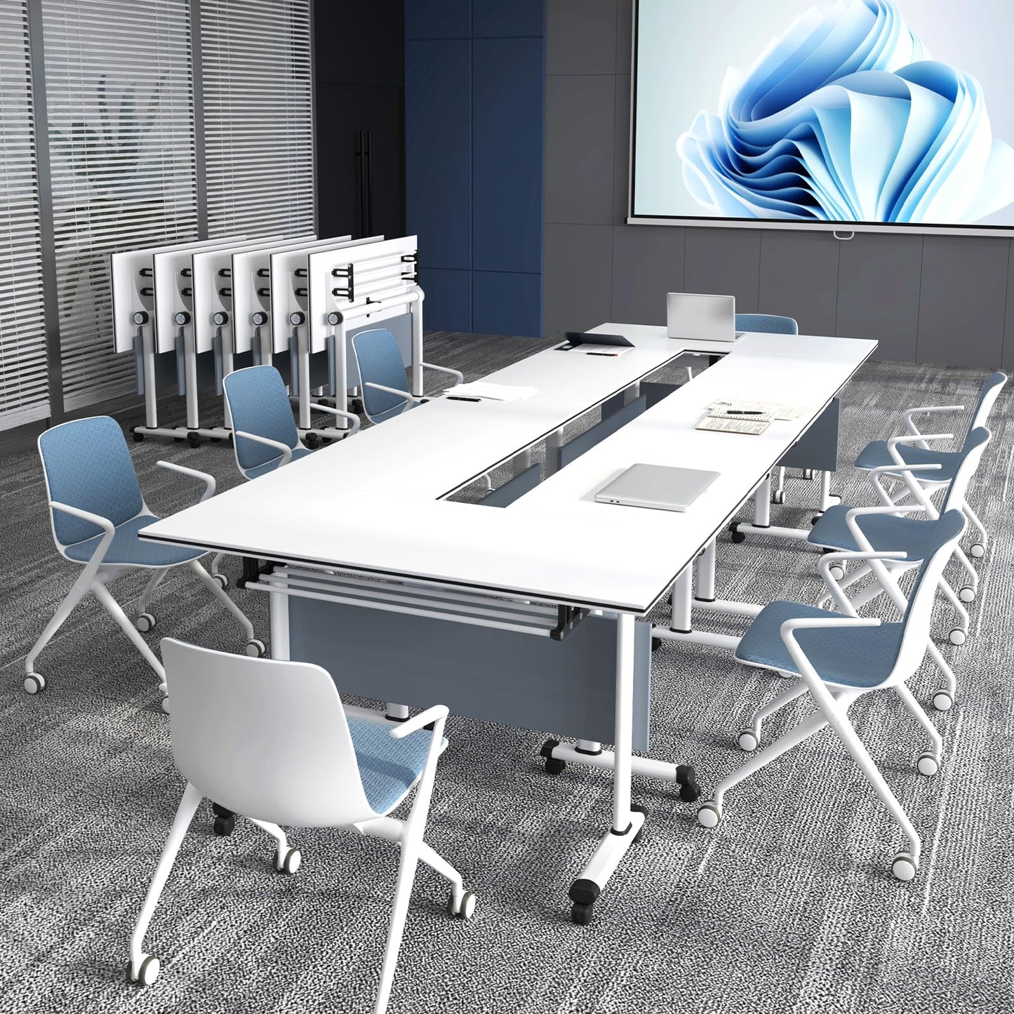 10PCS Folding Conference Tables