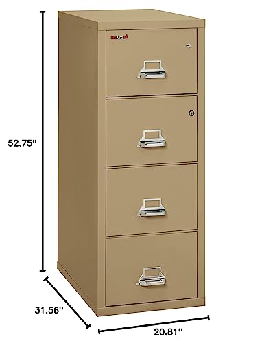 Fireking Legal Safe-in-A-File Fireproof Vertical File Cabinet