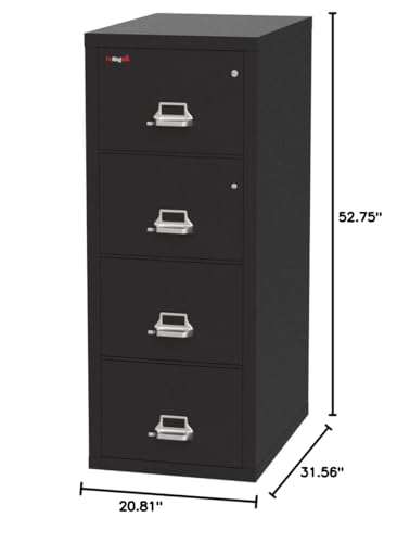 Fireking Legal Safe-in-A-File Fireproof Vertical File Cabinet