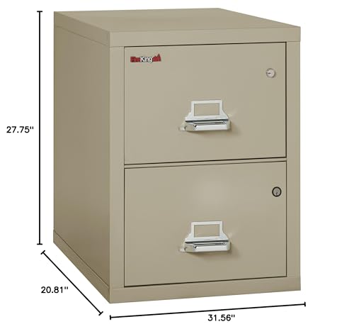 Fireking Legal Safe-in-A-File Fireproof Vertical File Cabinet