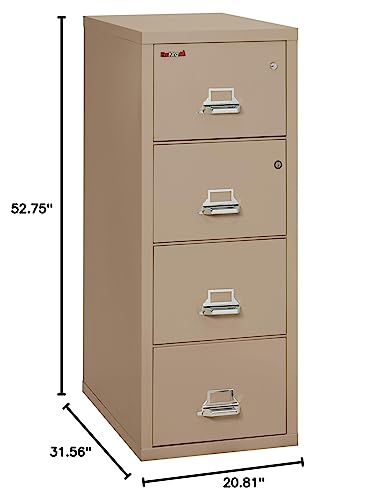 Fireking Legal Safe-in-A-File Fireproof Vertical File Cabinet