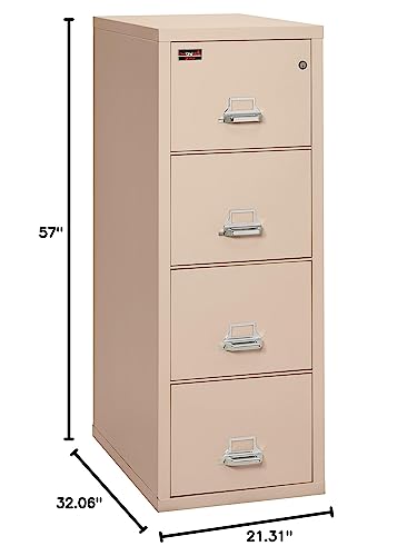 FireKing Fireproof 2 Hour Rated Vertical File Cabinet