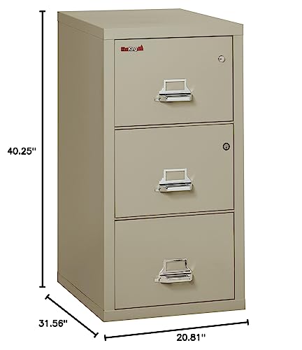 Fireking Legal Safe-in-A-File Fireproof Vertical File Cabinet